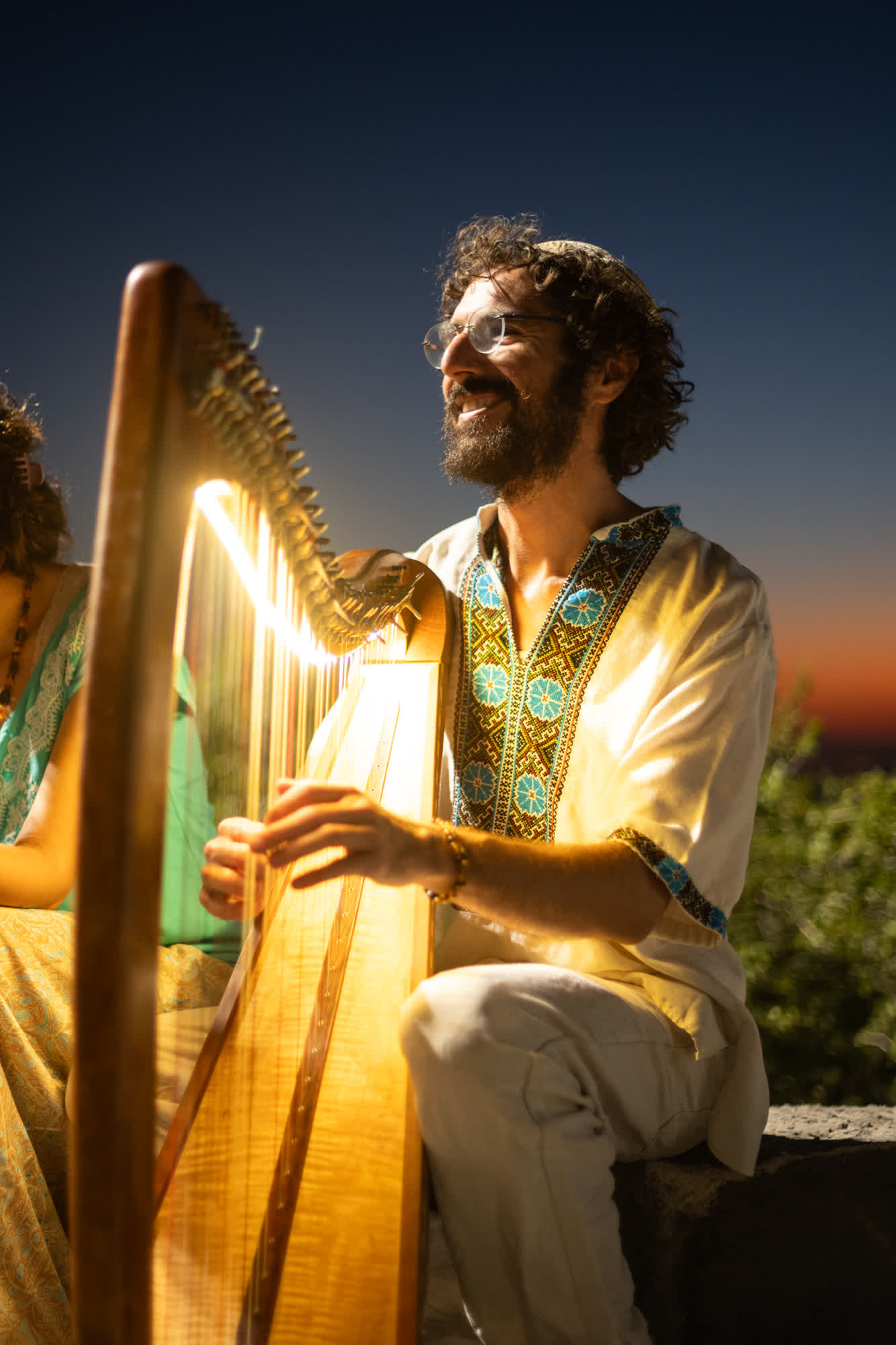 Simcha the Father - Celtic Harp